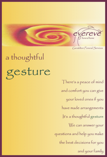 A Thoughtful Gesture Booklet